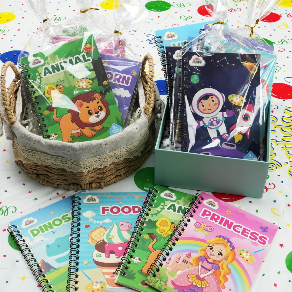 ZMLM 24 Mini Water Coloring Books for Kids - Perfect Easter Basket Stuffers for Ages 4-8