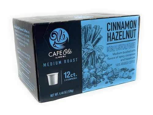 Cafe Ole Cinnamon Hazelnut Medium Roast K-Cups 12 count - 1 box