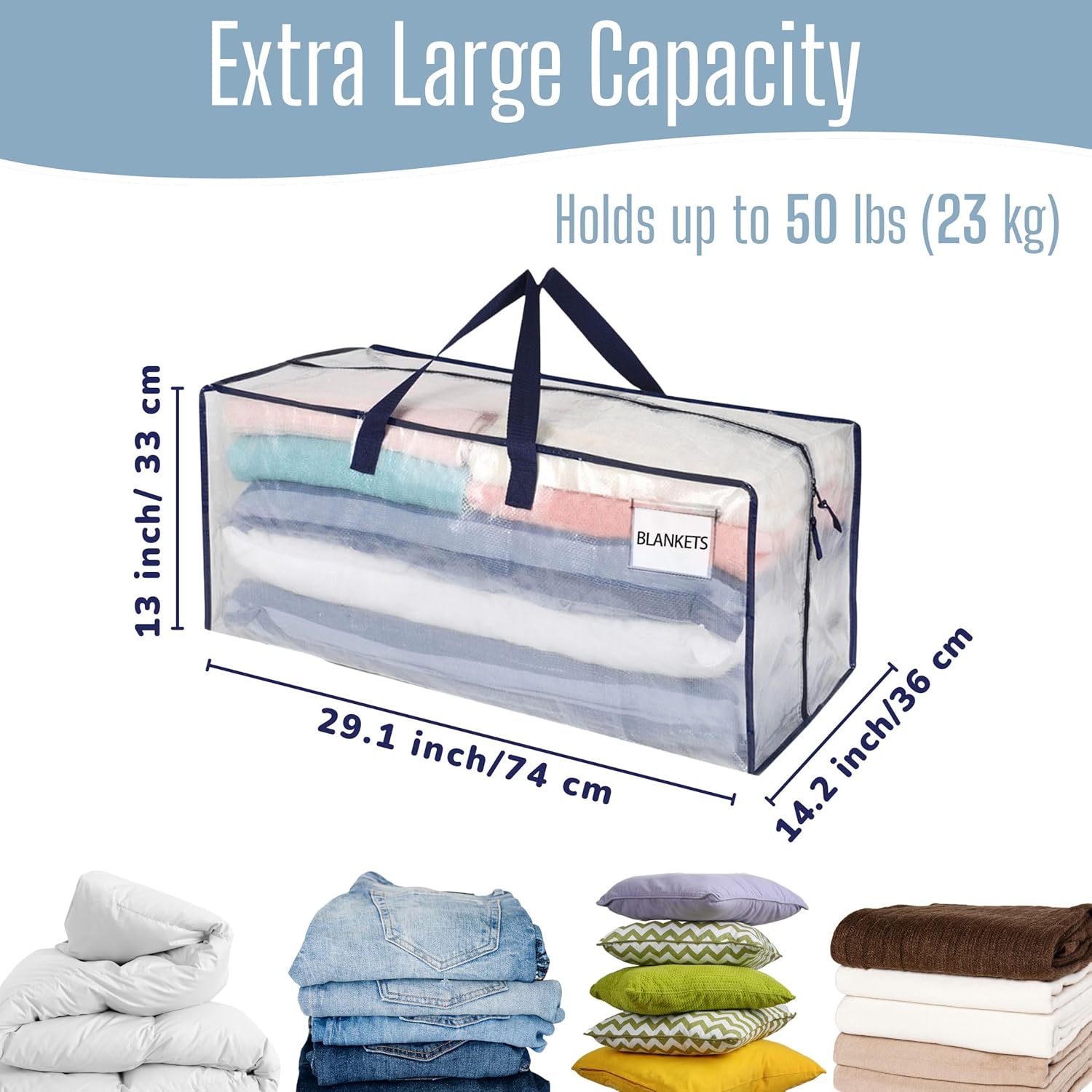 VENO Heavy Duty Moving Bags - 6 Pack with Backpack Straps & Zippers | Extra Large Packing Solution for College Dorms