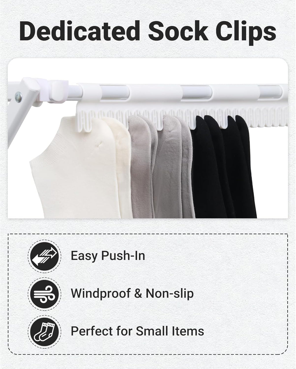 ZOES HOMEWARE 4-Tier Clothes Drying Rack - Foldable & Portable Indoor/Outdoor Laundry Dryer | 29" L x 49" H x 11.5" W