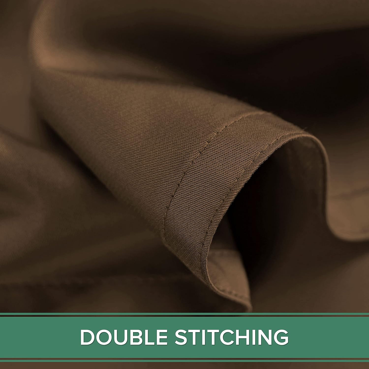 Pure Bamboo California King Sheets - 100% Organic Viscose Bed Set, Soft & Cooling | Coconut Husk Color
