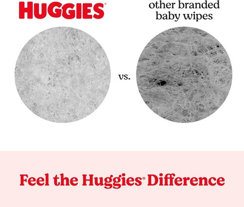 Huggies Simply Clean Baby Diaper Wipes - Unscented & Gentle | 11 Flip-Top Packs (704 Wipes)