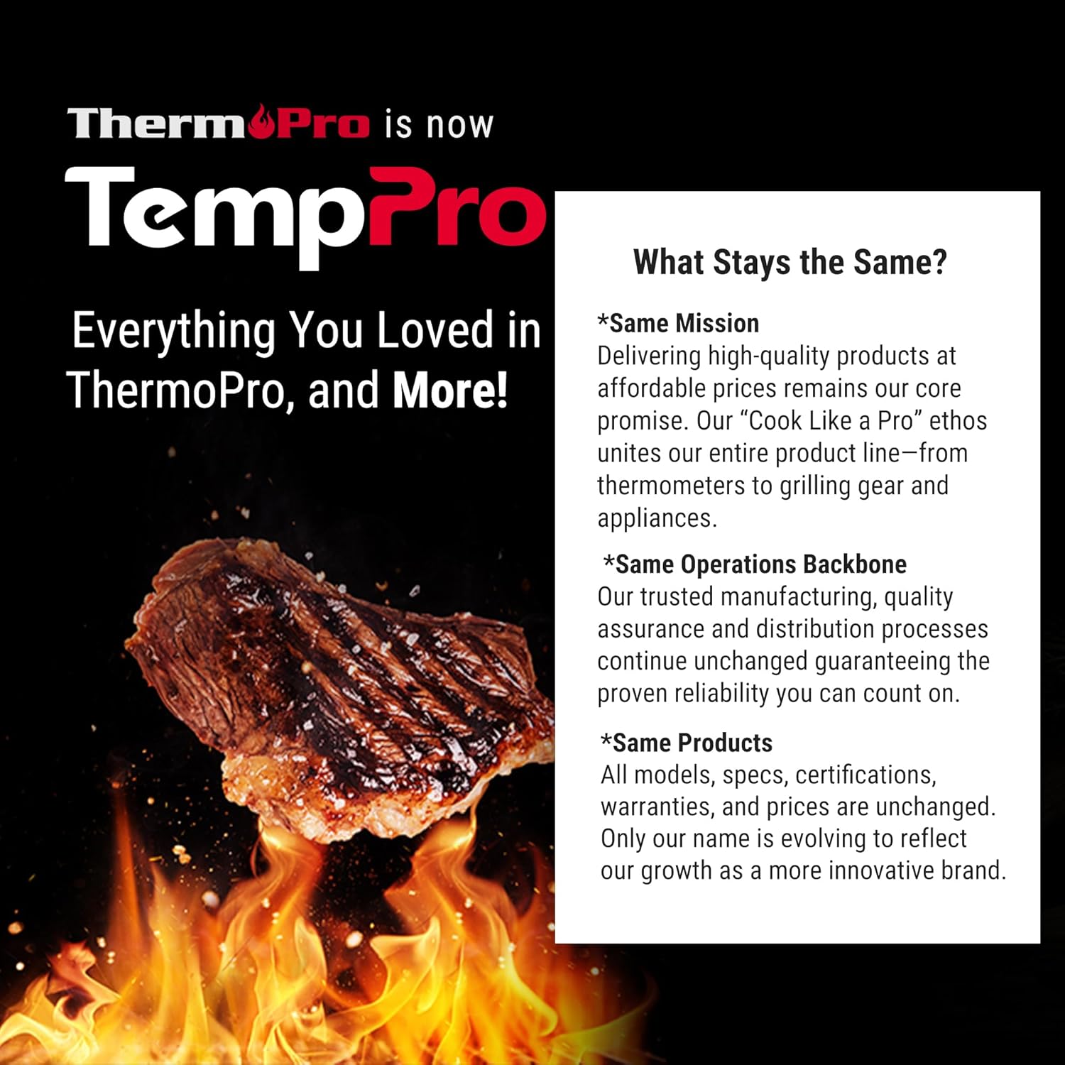 ThermoPro Digital Instant Read Meat Thermometer - Waterproof Kitchen Cooking Tool with Backlit Display for BBQ & Grilling