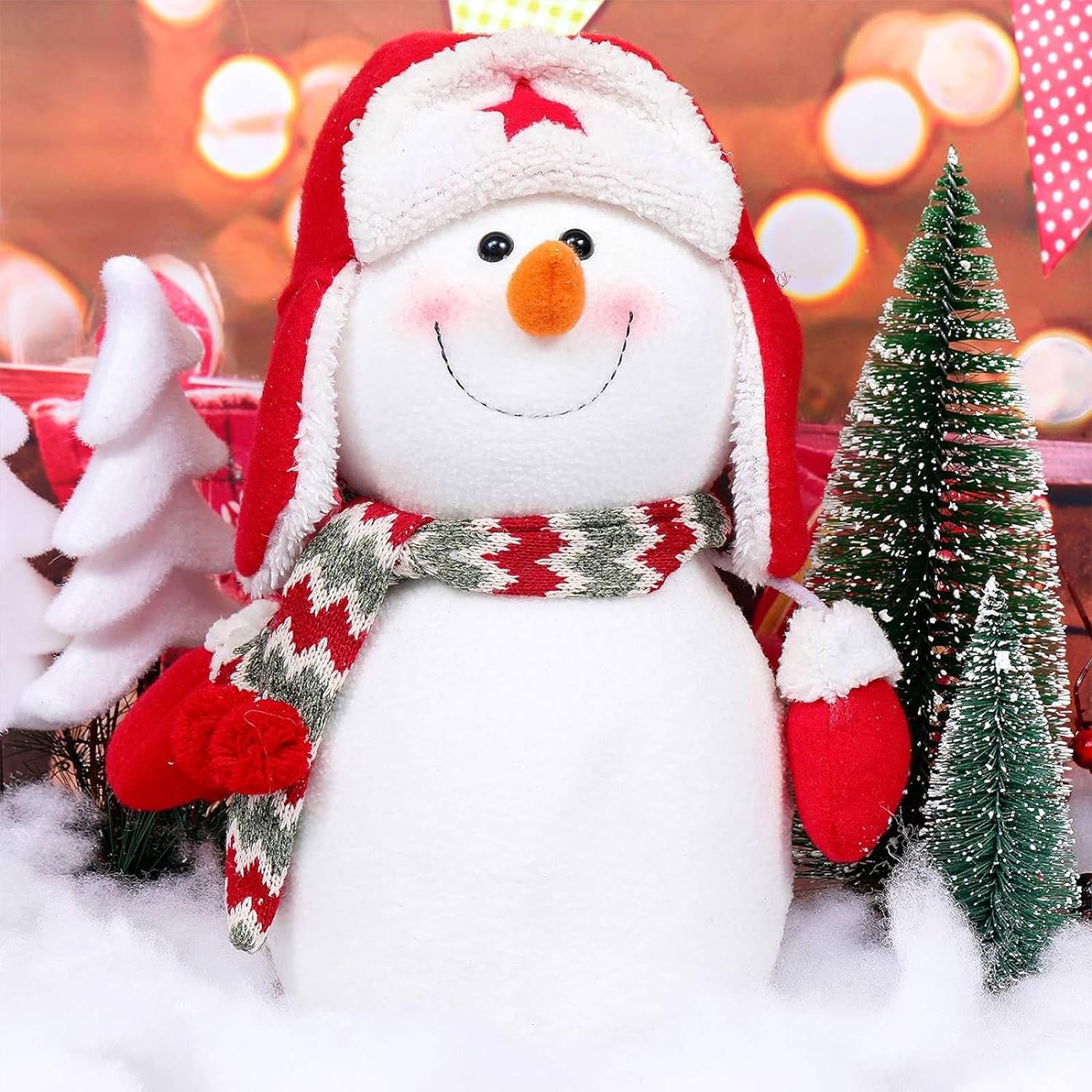 Shappy Christmas Fake Snow | 70.55 Ounce Artificial White Cloud Fiber for Holiday Decor