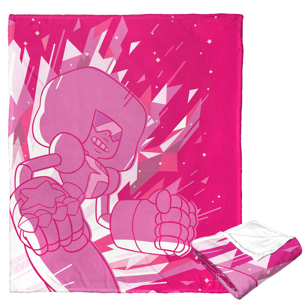 Northwest Steven Universe Silk Touch Throw Blanket, 50" x 60", Garnet Crystal Burst