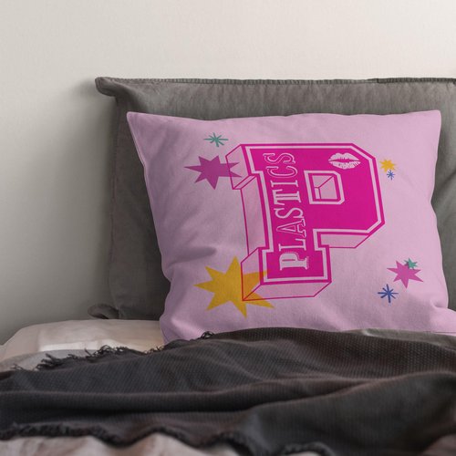 Northwest Mean Girls Pillow, 18" x 18", Go Plastics