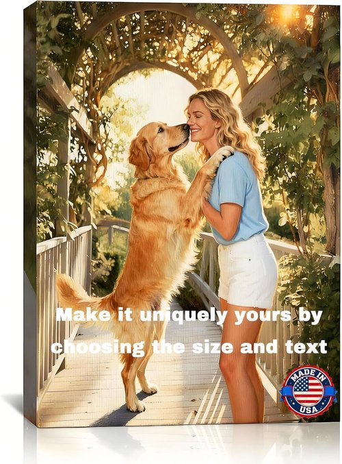Heamubo Custom Canvas Prints - Personalized Family Wall Art Gift | Fast Next Day Shipping