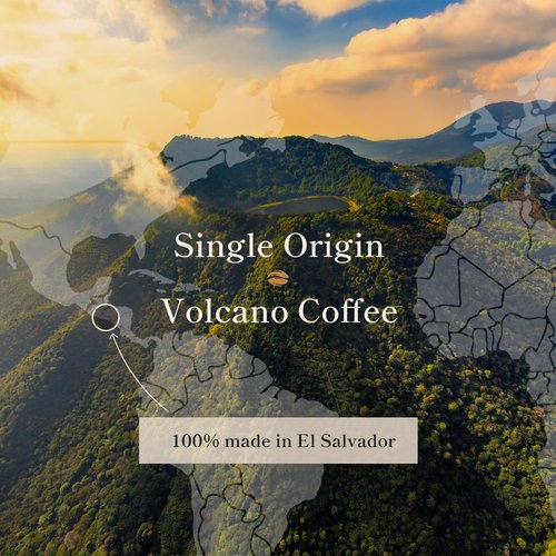 Bean of Fire Exotic Variety Box - Medium Roast Specialty Ground Coffee Gift Set, 4 Premium Single-Origin Coffees from El Salvador, Luxury Gourmet Coffee, 48 oz