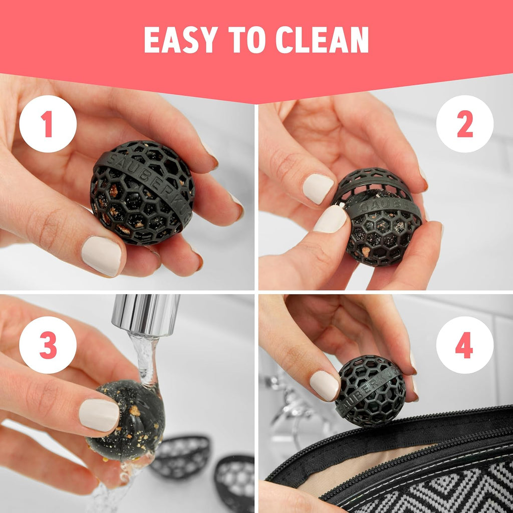 Sauberkugel - Clean Ball for Purses & Bags | Innovative Cleaning Solution in Teal
