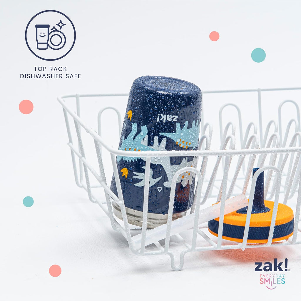 Zak Designs Bluey Kelso Toddler Cups - 12oz Vacuum Insulated Stainless Steel Sippy Cup | Leak-Proof Design for Kids