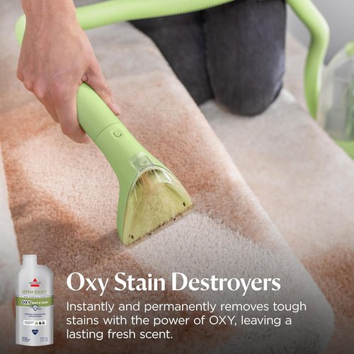 BISSELL Little Green Pro Oxy Spot & Stain Cleaning Formula - 6 Super Concentrate Pouches for Deep Cleaners