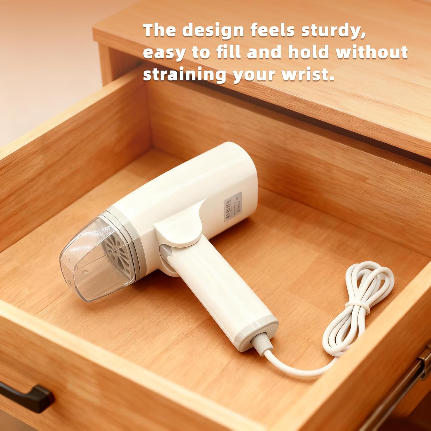 Skiennix Handheld Garment Steamer - Portable Travel Iron for Quick Wrinkle Removal | 1300W, Lightweight & Foldable