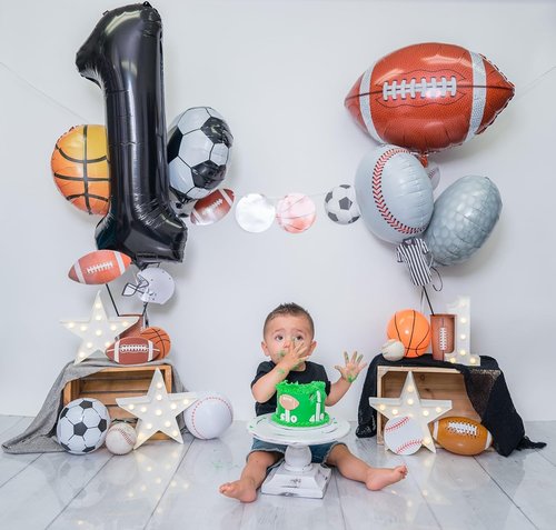 Black Number 0 Balloon - 40 Inch Birthday Decoration for Milestone Celebrations