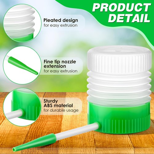 Qualirey 1 Pack Diatomaceous Earth Powder Duster with 6 Inch Extension Nozzle, Diatomaceous Earth Powder Duster for Pest Control, Sprayer for Indoor and Outdoor Use