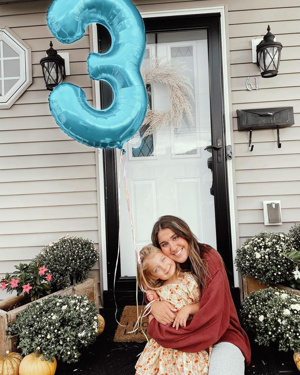 Pearlescent Blue Number Balloon - 40 Inch 0 Balloon for Birthday Decorations | Party Supplies for All Ages