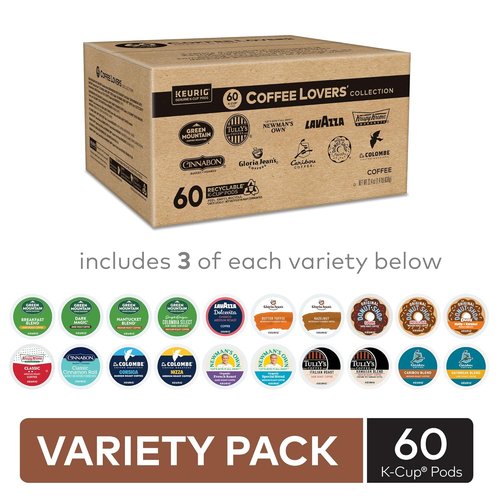 Keurig® Coffee Lover's Variety Pack - 60 Single Serve K-Cup Pods for Ultimate Flavor Experience