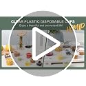 HOMIP 200-Pack 1oz Plastic Portion Cups for Sauces & Condiments
