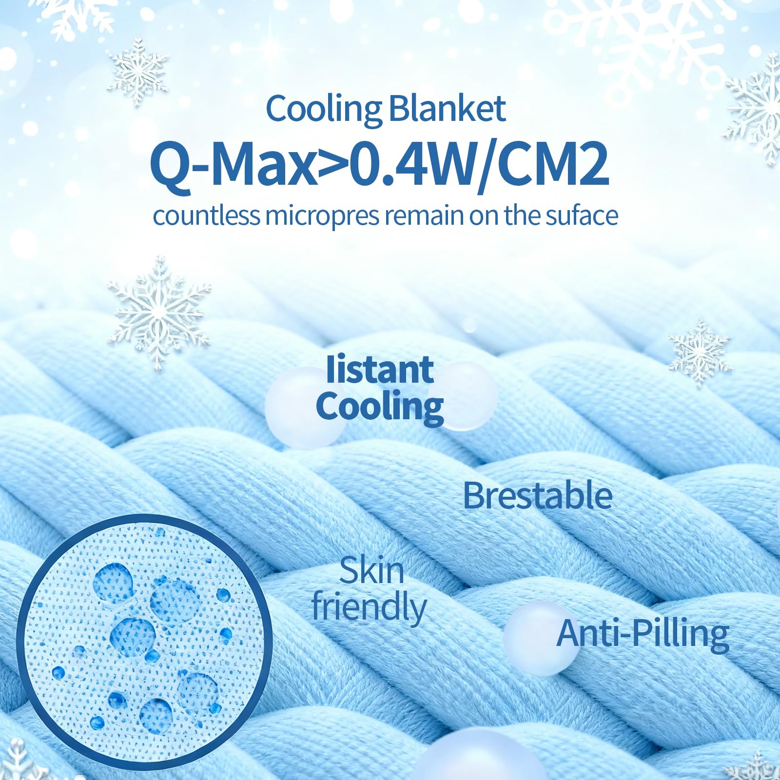 Cooling Blanket for Kids,Ultra Soft and Lightweight Cozy Cooling Moisture Wicking Blanket for Toddler,Breathable Throws for Travel,Couch and Sofa,Also for Dogs