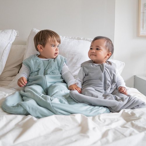 HALO SuperSoft Bamboo Wearable Blanket 1.5 TOG - Plush Baby Sleep Sack for Newborns & Infants, Machine Washable, Calm Sage, 0-6 Months