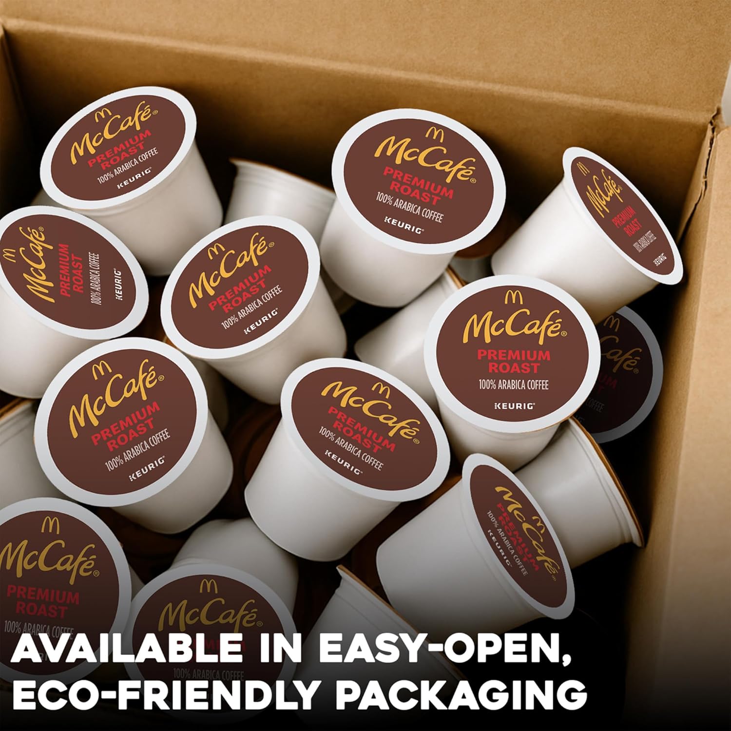 McCafe Premium Roast Coffee - Medium Roast Keurig K-Cup Pods | 72 Count for Rich Flavor