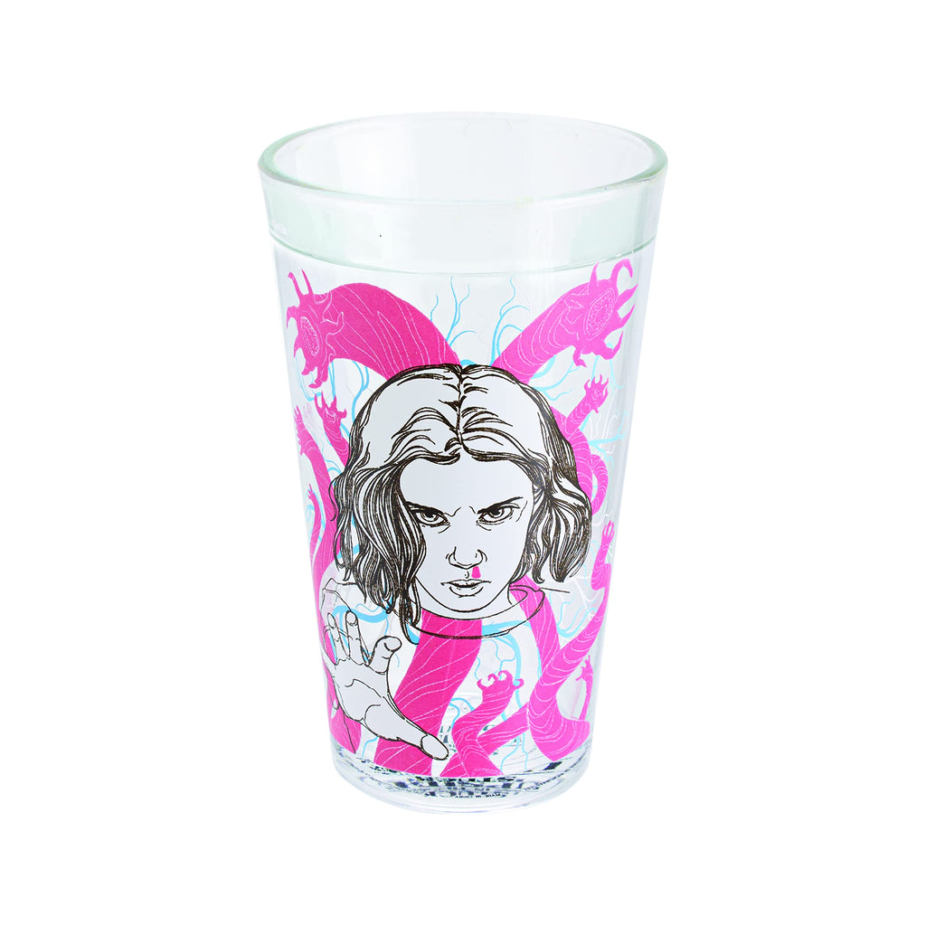 Paladone Stranger Things Eleven Drinking Glass | Color Change Cup Horror Movie Merchandise, Red, 1 Count (Pack of 1)