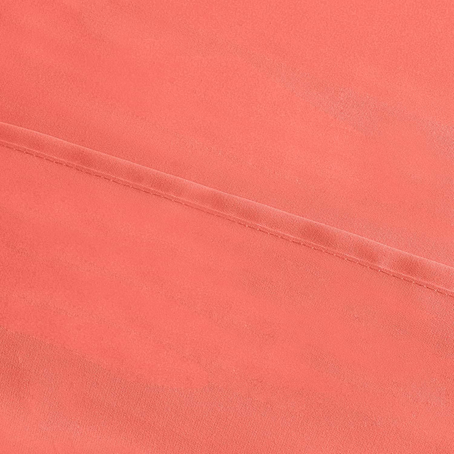 Utopia Bedding Queen Pillow Cases - 4 Pack - Soft Brushed Microfiber | Fade Resistant 20 x 30 Inches (Coral)