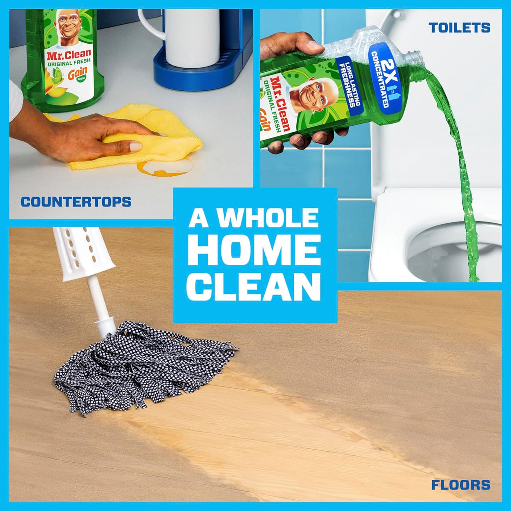 Mr. Clean All-Purpose Cleaner - Multi-Surface Floor Cleaner for Home & Kitchen | 41oz