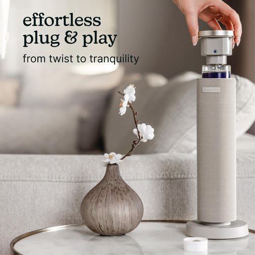 Homedics SereneScent Waterless Diffuser Oil Refill — Enchantment (120ml). Clean, Warm & Sensual Home Fragrance. Compatible with SereneScent Diffusers. Easy Twist Plug & Play