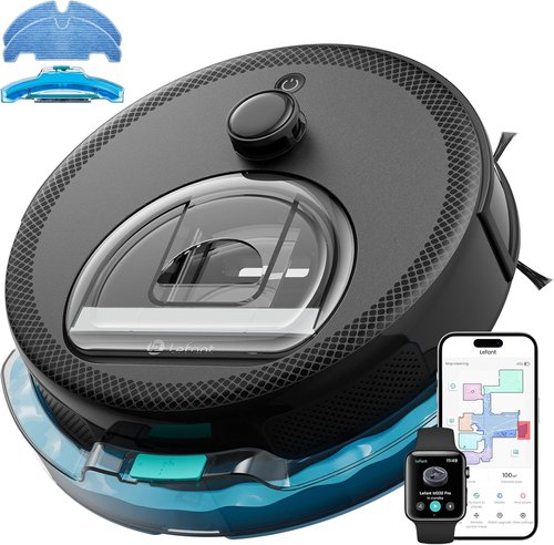 Lefant M330 Pro LiDAR Robot Vacuum & Mop - 190° Obstacle Avoidance, 150 Min Runtime, Multi-Floor Mapping