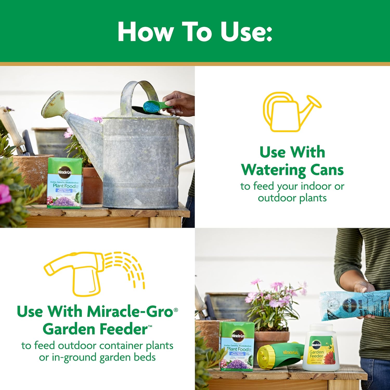 Miracle-Gro Water Soluble Plant Food - Fertilizer for Azaleas, Camellias & Rhododendrons, 5 lb.