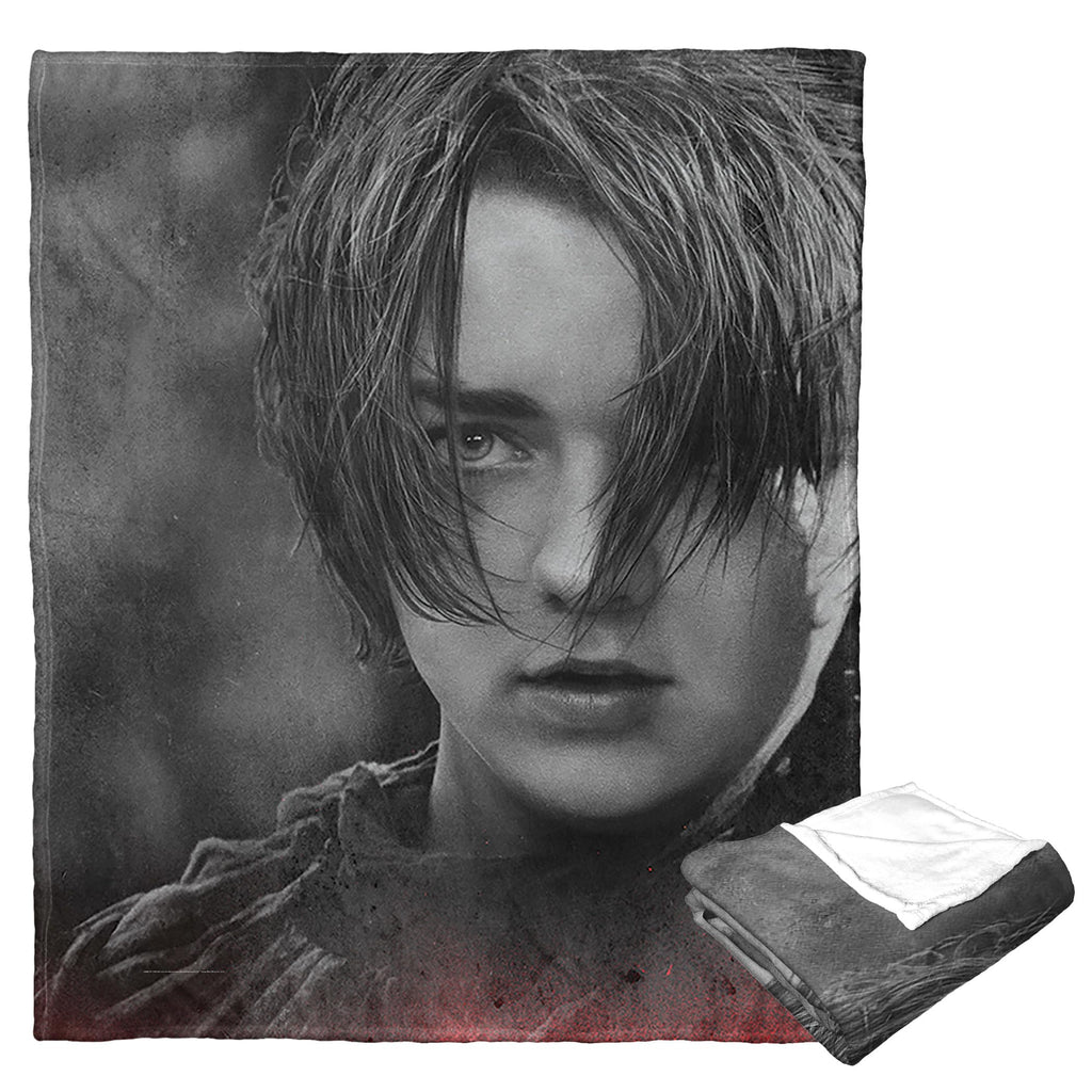 Northwest Game of Thrones Silk Touch Throw Blanket, 50" x 60", Thrones - Arya Season 4