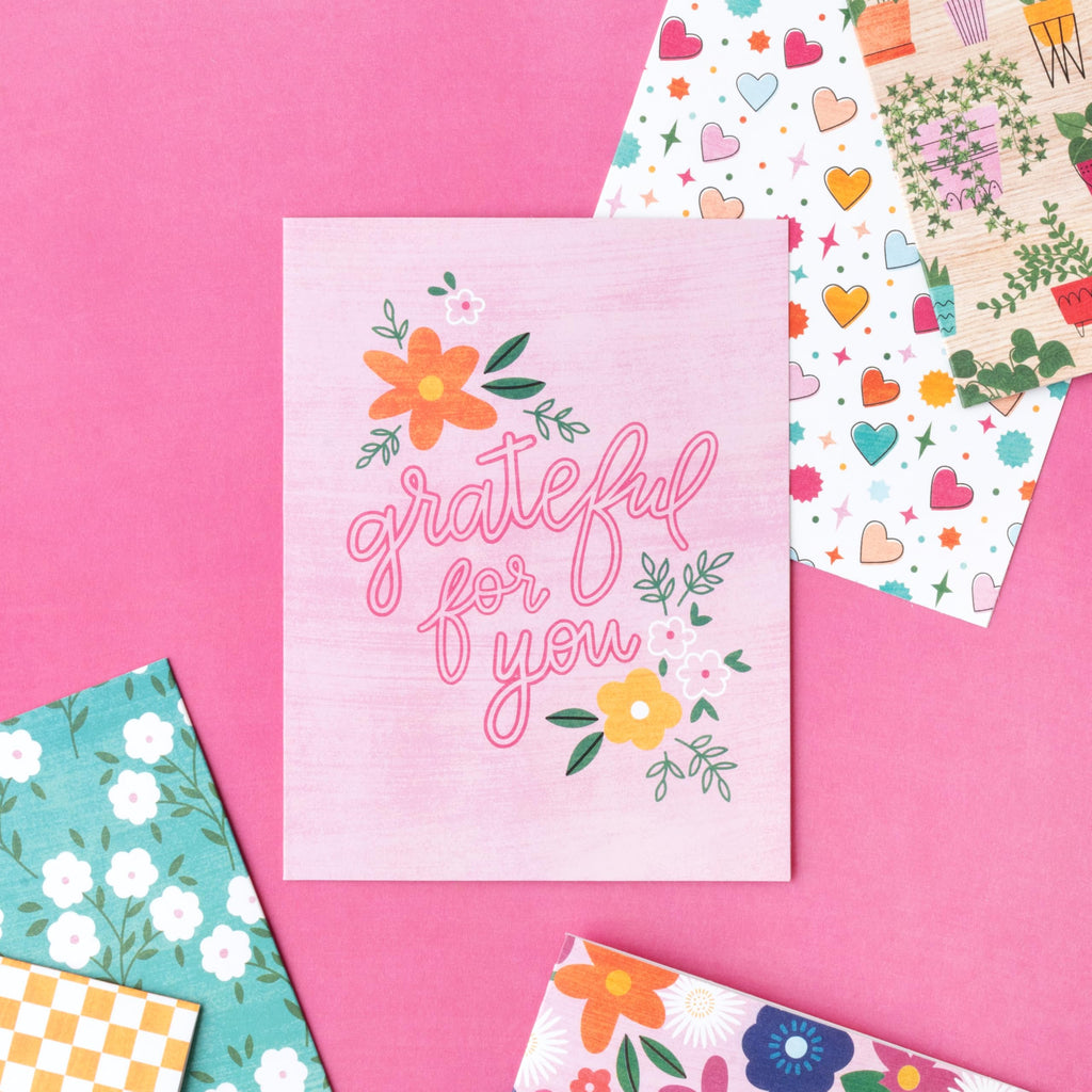 Paige Evans Blank Greeting Cards and Envelopes, 40pk - A2 Envelopes with Assorted Cards for All Occasions and Thank You Notes - 10 Unique Designs, Reasons to Smile