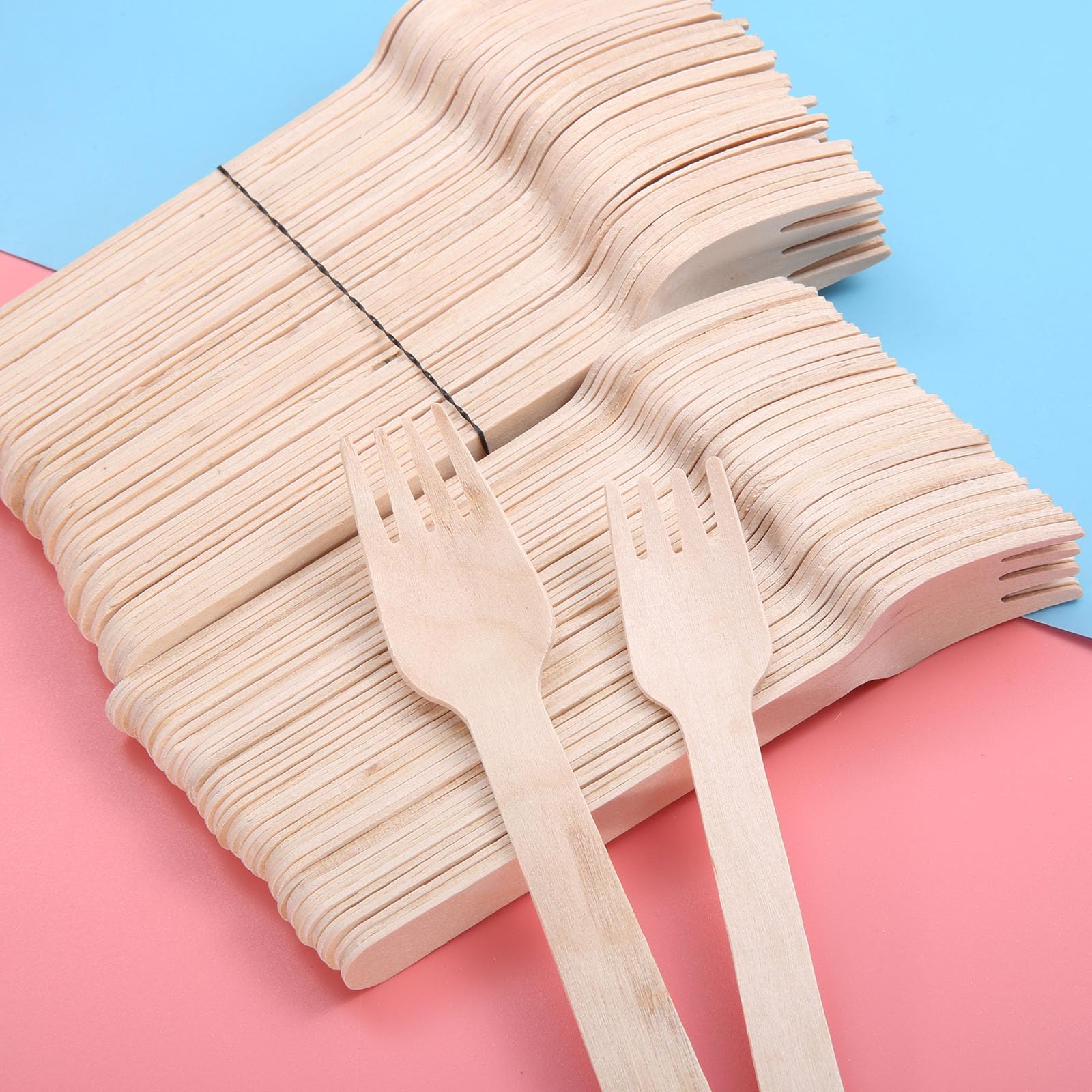 Perfect Stix Disposable Wooden Forks, 6" pack of 1000
