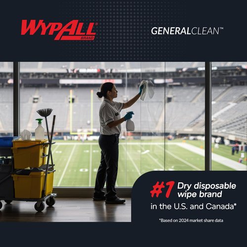 WypAll GeneralClean L30 Cloths Heavy Duty Cleaning Wipes (05816), Pop-Up Box, Strong and Soft Bulk Paper Wipers, White (6 Packs of 120 Sheets, 720 Sheet Total)