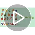Caterpillar Stickers Roll - 1000pcs Self-Adhesive 1.9-Inch Party Labels