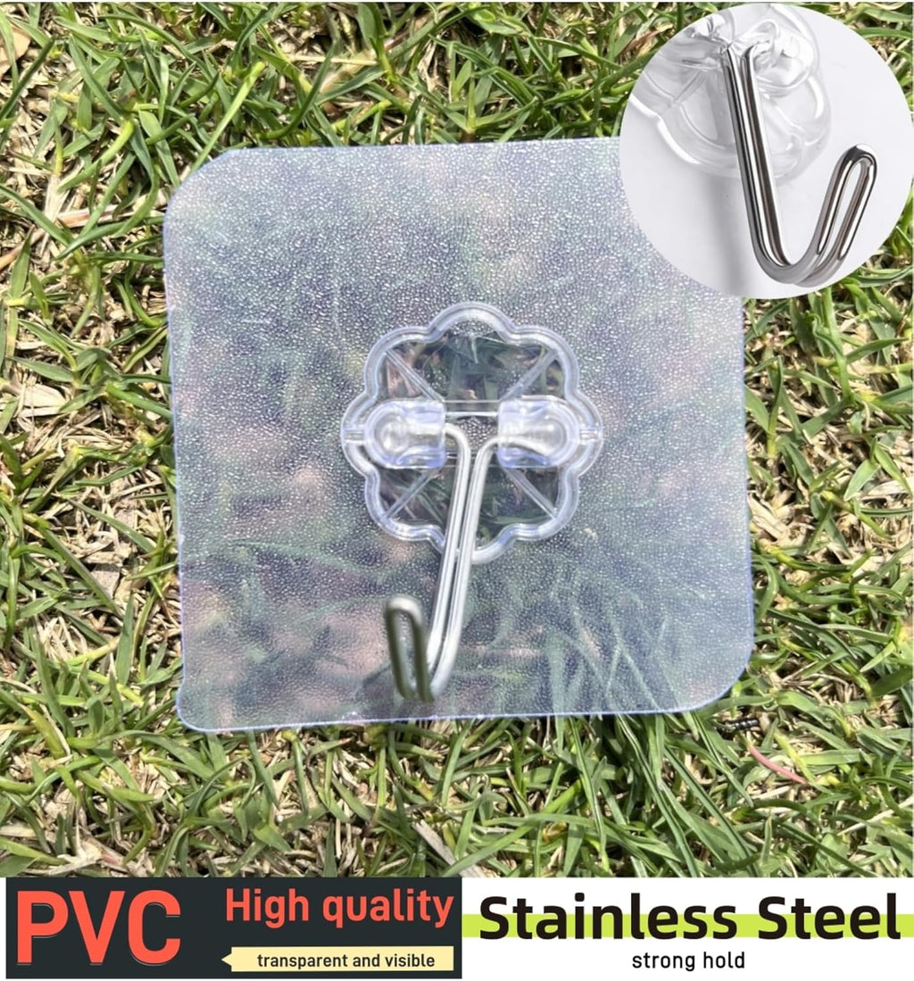 Regine Switzerland Shower Curtain Hooks - Decorative Rhinestone Design | Rustproof Stainless Steel