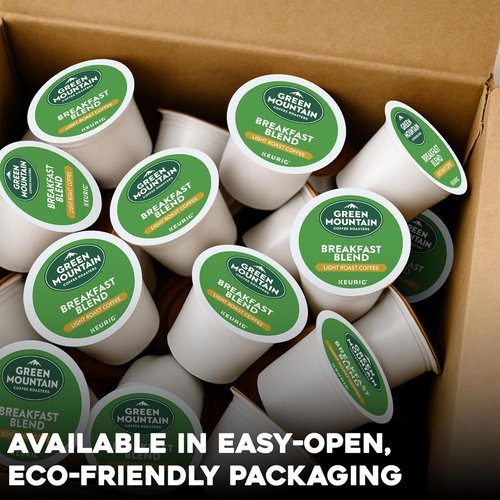 Green Mountain Coffee Roasters Breakfast Blend - Light Roast K-Cup Pods | 72 Count