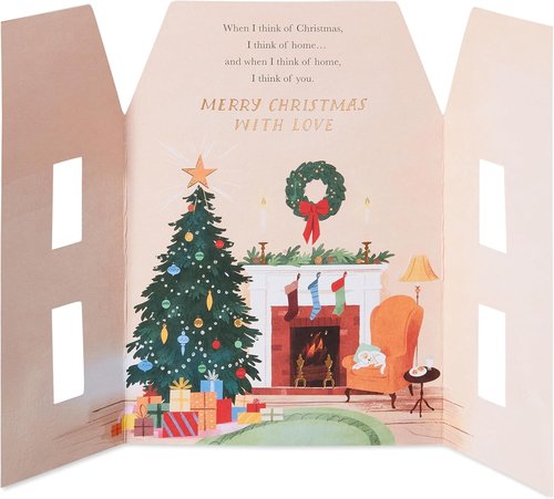 American Greetings Christmas Card - Heartfelt Message for Mom | Thoughtful Holiday Greeting