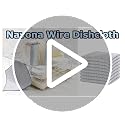 Navona Triple-Layer Steel Wire Dishcloths - 12 Pack Non-Scratch Rags