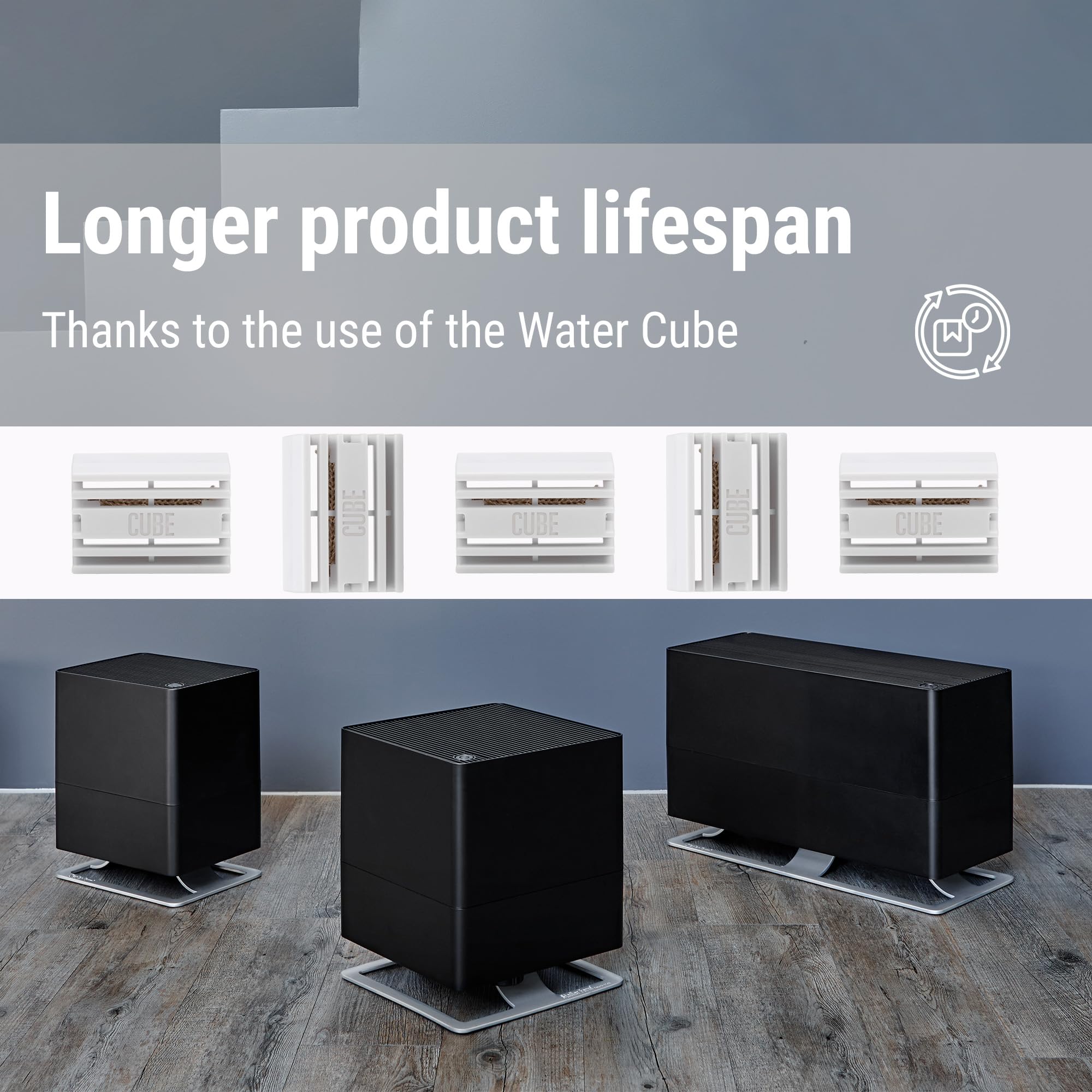 Stadler Form WATER CUBE, White