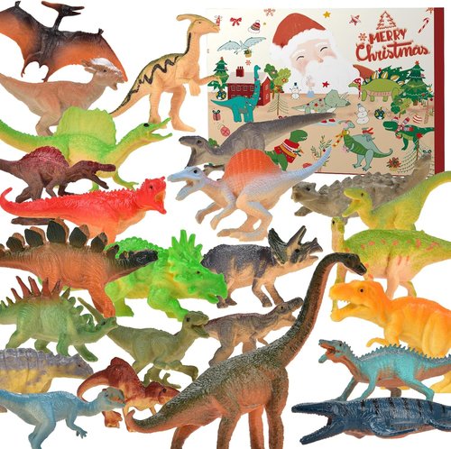 Advent Calendars 2025 - Kids Dinosaur Toys | 24-Day Countdown Gift for Boys & Girls Ages 3-6