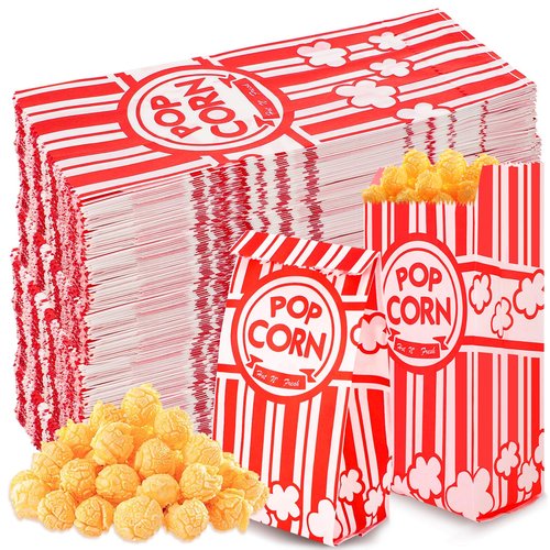 900 Pcs Popcorn Bags, 1 Oz Paper Bags Individual Servings Bulk for Popcorn Machine Movie Nights Mother's Day Kitchen Supplies