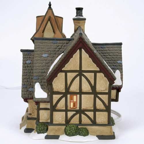 Department 56 | Dickens Village The Partridge and Pear Restaurant - Lit Building, 7.68 Inch, Multicolor