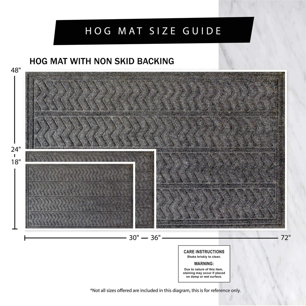 DII Hog Mat Doormat, 18 x 30, Anchor