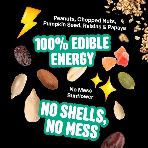 Cool Birds Wild Bird Seed - 100% Edible Shell-Free Blend with Real Fruit & Nuts | 10 lb No Waste Feeder Mix