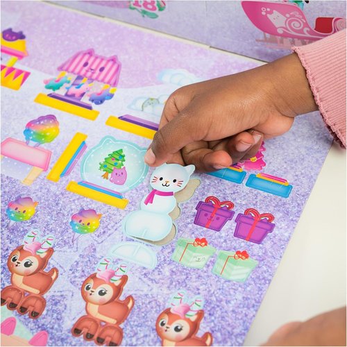 DreamWorks Gabby's Dollhouse Advent Calendar - 24 Surprise Toys, Figures & Accessories for Kids Ages 3+