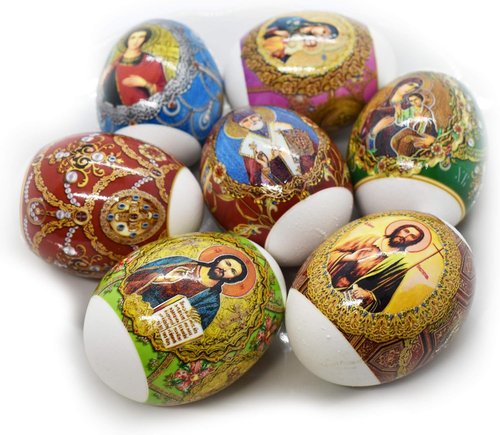 Faberge Thermo Heat Shrink Sleeve - Decorative Easter Egg Wraps for Pysanka & Pysanky