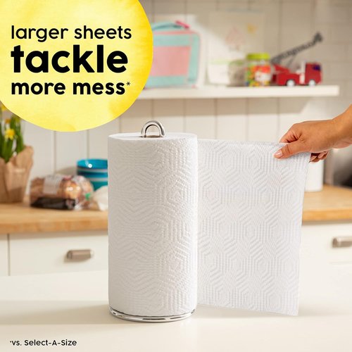 Bounty Paper Towels - Ultra Absorbent & Durable | 12 Pack for Everyday Cleaning