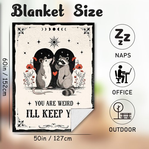 Basiole Best Friend Birthday Gifts for Women, Best Friend Blanket 60"X50", Friendship Gifts for Woman, Christmas/Graduation Present for Bestie/BFF/Soul Sister