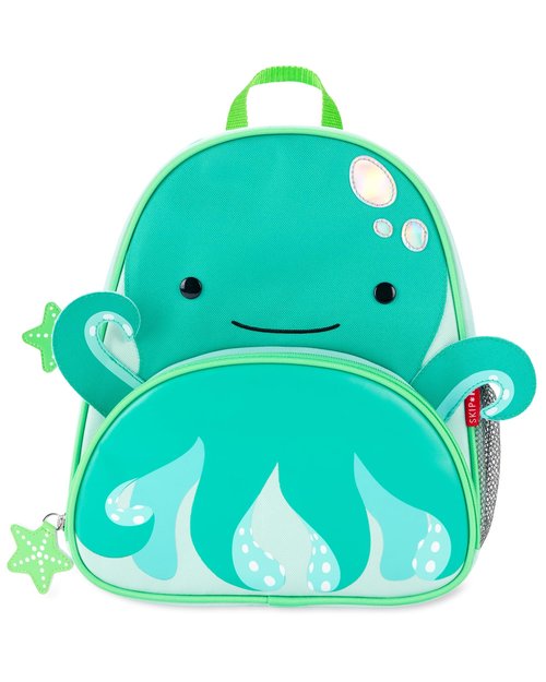 Skip Hop Little Kid's Backpack, 12 inches, 3 years+, Zoo Octopus